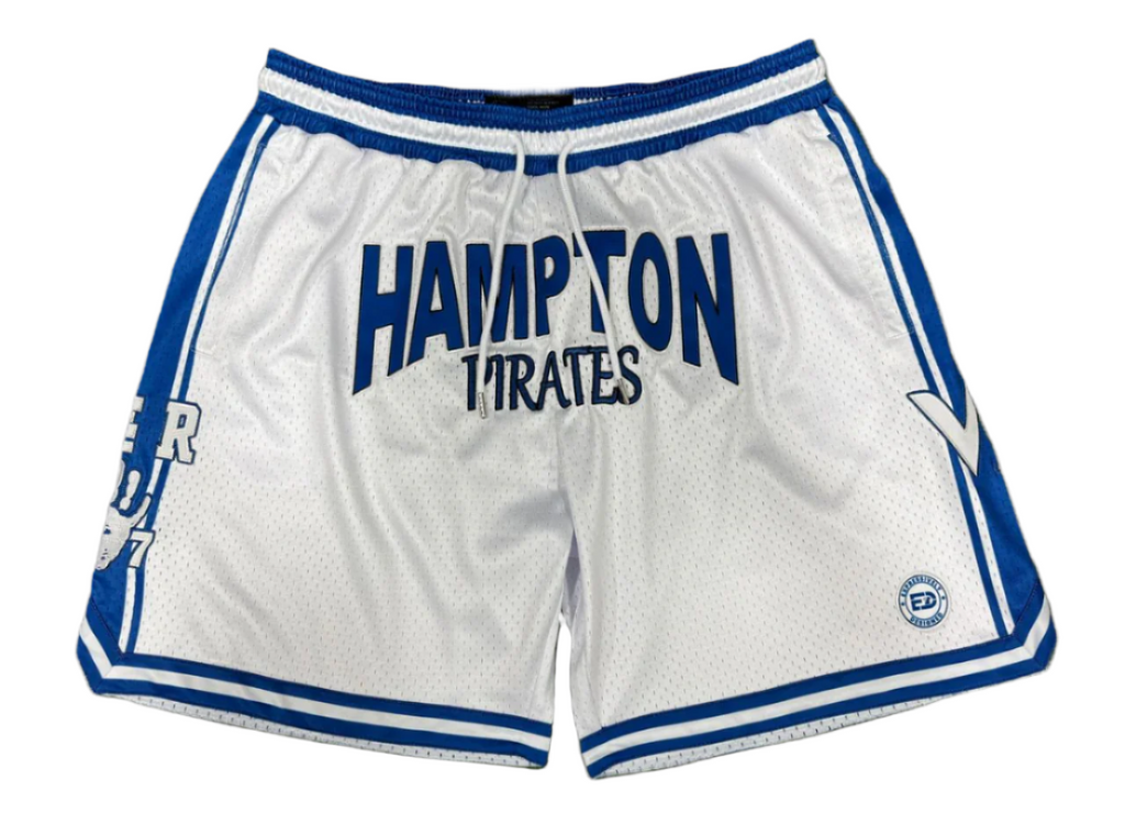 "HAMPTON" Varsity Retro Shorts