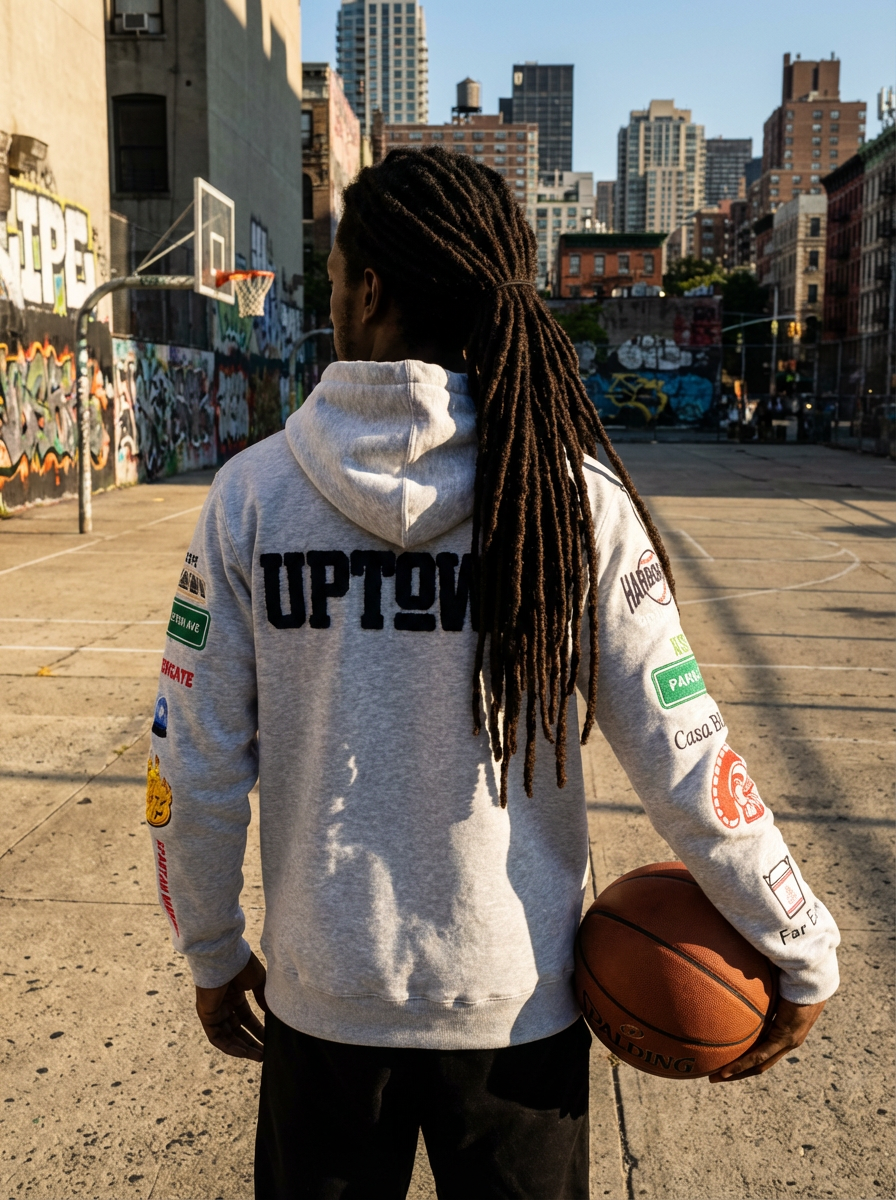 "UPTOWN" Chenille Hoodie