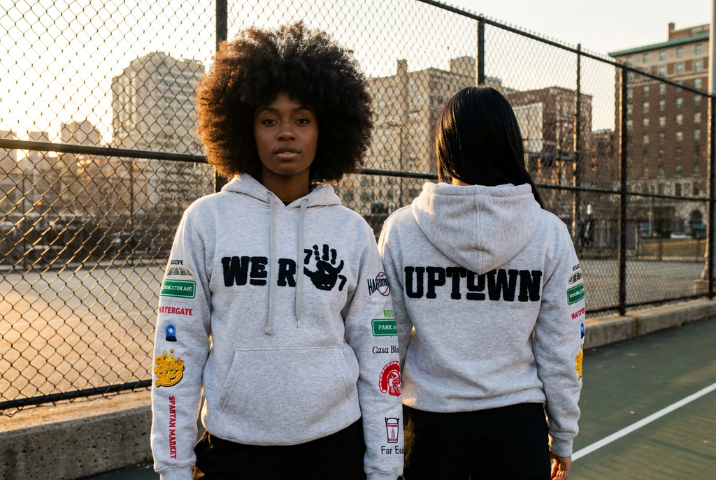"UPTOWN" Chenille Hoodie