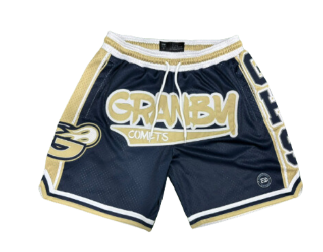 "Granby" Varsity Retro Shorts