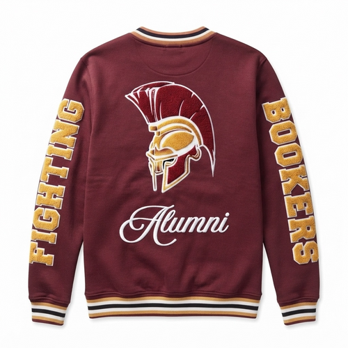 "BTW" BOOKER T WASHINGTON ALUMNI Chenille Sweatshirt