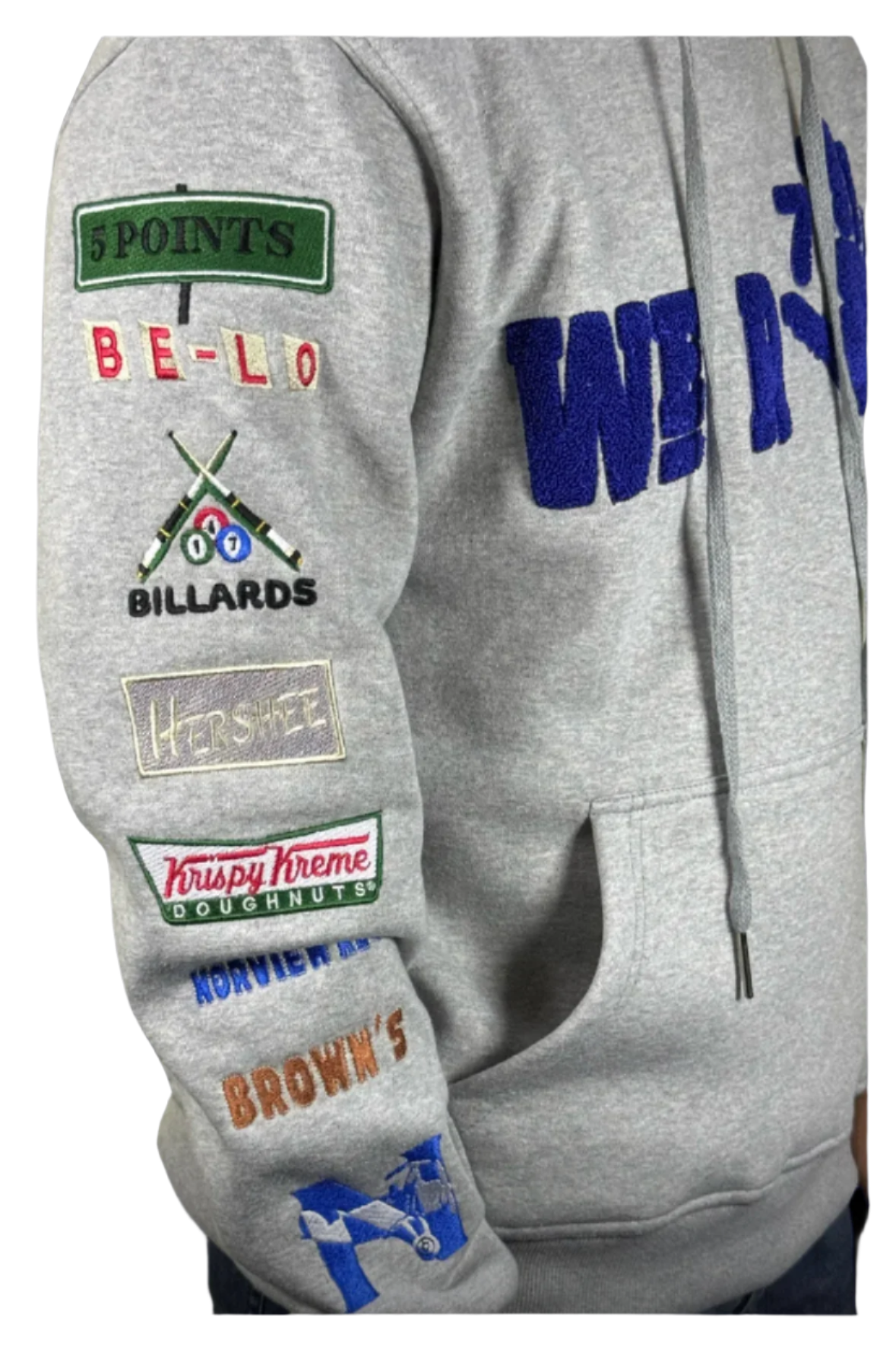 "NORVIEW" Nostalgia Chenille Hoodie