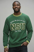 GREEN “Norfolk State(NSU)" STATEMENT SWEATSHIRT