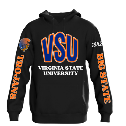 "Virginia State(VSU)" Chenille Hoodie (PRE-ORDER)