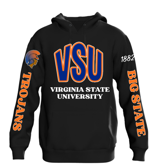"Virginia State(VSU)" Chenille Hoodie (PRE-ORDER)