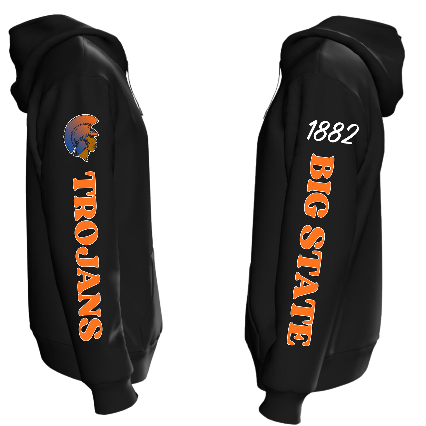 "Virginia State(VSU)" Chenille Hoodie (PRE-ORDER)