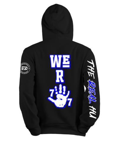 "Hampton University" Chenille Embroidered Hoodie