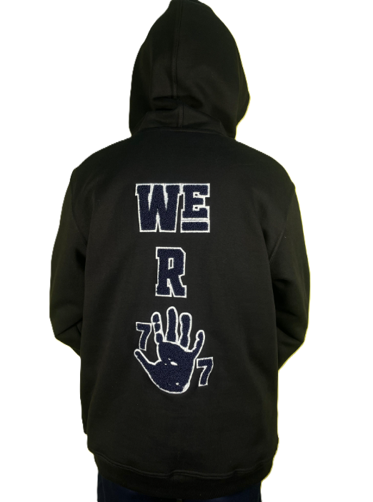 "Old Dominion(ODU)" Embroidered Hoodie