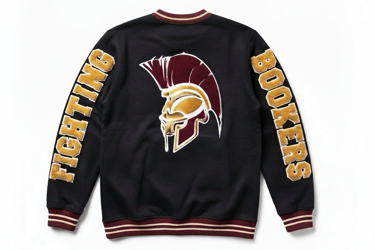 "BTW"  BOOKER T WASHINGTON  STATEMENT SWEATSHIRT