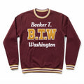 "BTW" BOOKER T WASHINGTON ALUMNI Chenille Sweatshirt