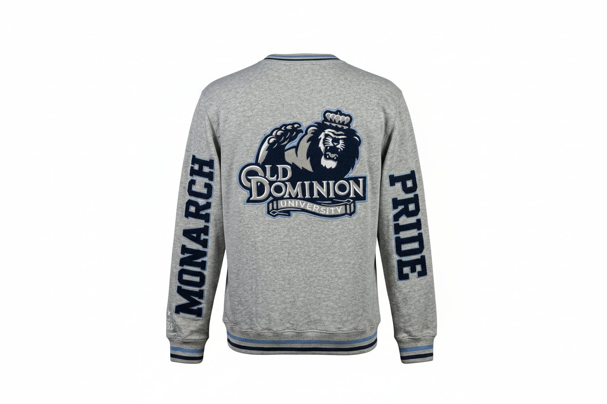 "OLD DOMINION (ODU)" STATEMENT SWEATSHIRT
