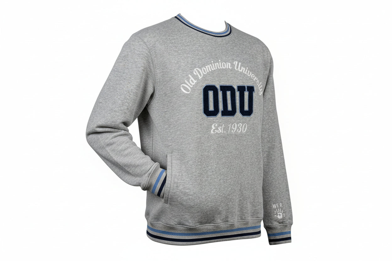 "OLD DOMINION (ODU)" STATEMENT SWEATSHIRT