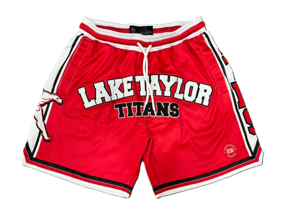 "Lake Taylor" Varsity Retro Shorts