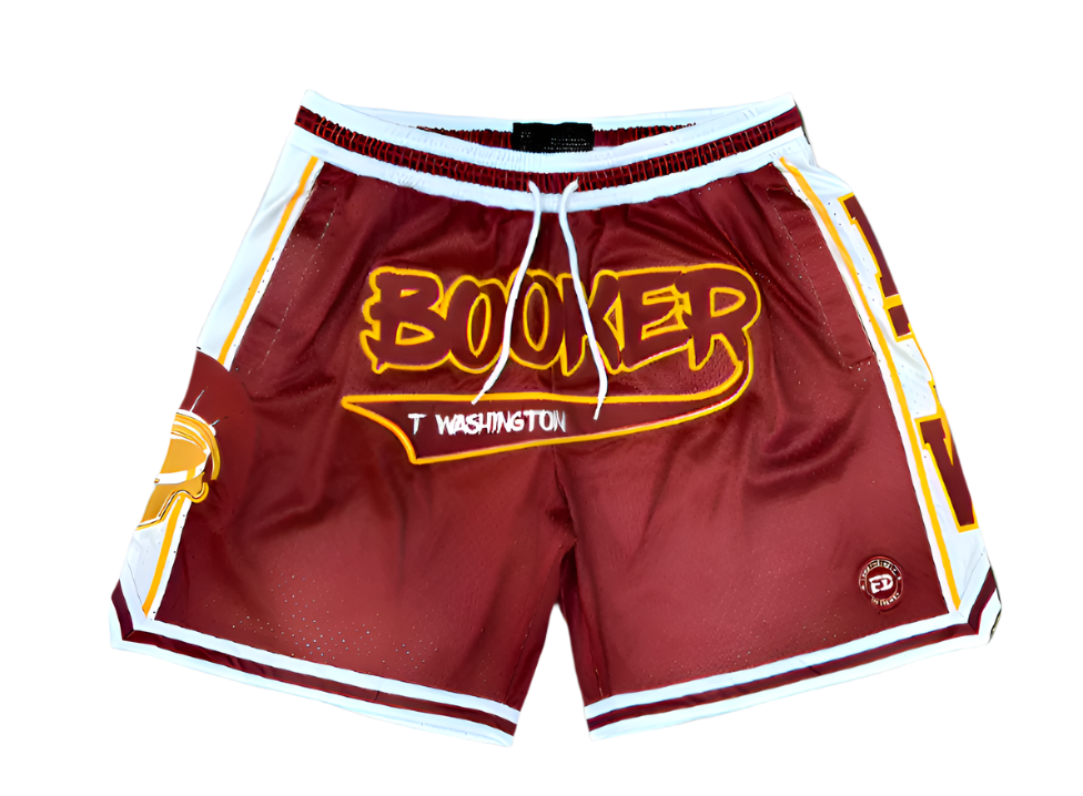 "BTW" Varsity Retro Shorts