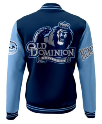 "Old Dominion(ODU)" Varsity Jackets